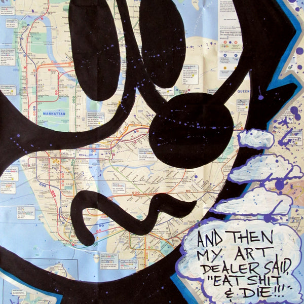 QUIK - "Eat Shit " Map