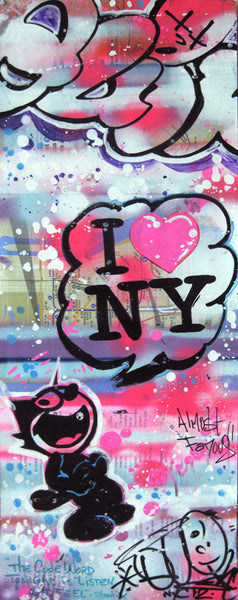 QUIK - "Almost famous"  NYC transit brochure