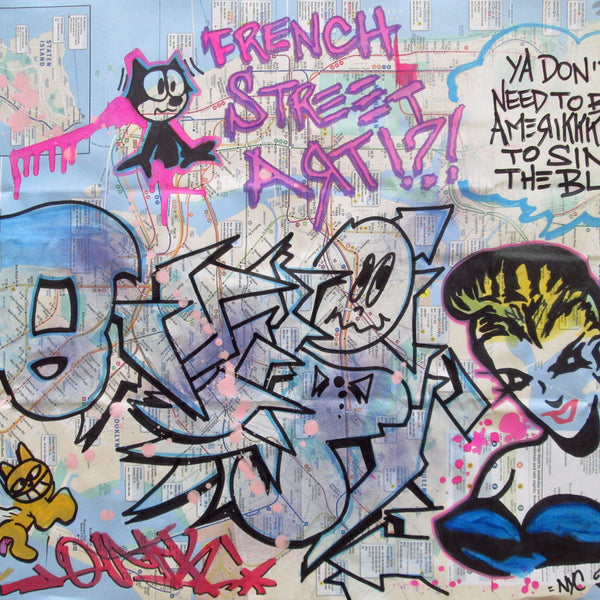 QUIK - "French Street Art" Map