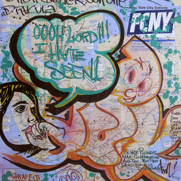 QUIK - "Ohhh Lord" NYC Transit Map
