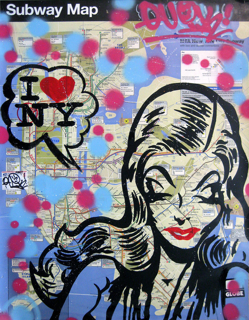 QUIK - "Jamie"  Large Scale Map