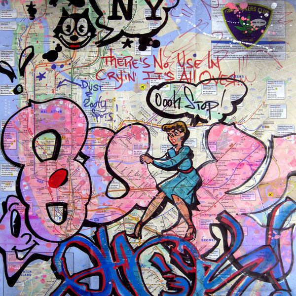 QUIK - "Ohhh Stop" NYC Map