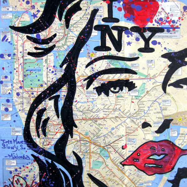 QUIK - "Madonna" NYC Transit Map