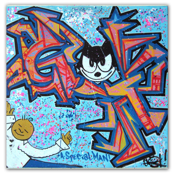 QUIK - "a Special Man" Painting