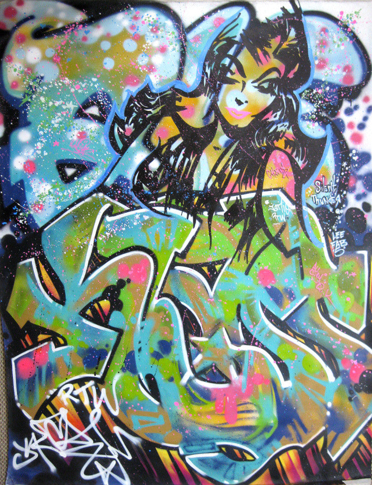 Quik - "QUIK/KLASS" Collaborative Silent ThunderPainting