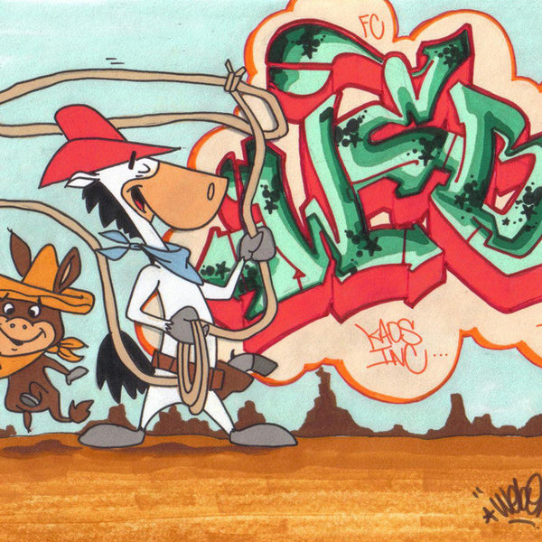 WEB ONE - TC5 - "Quik Draw"  Blackbook Drawing