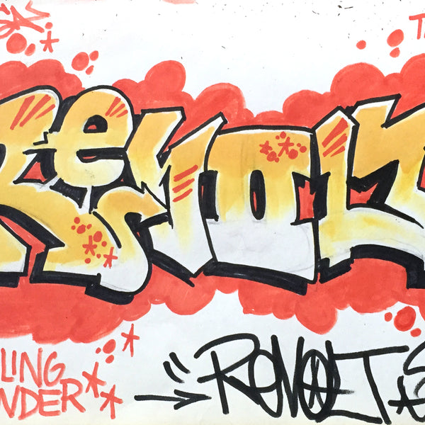 REVOLT "Rolling Thunder" Black Book  1984