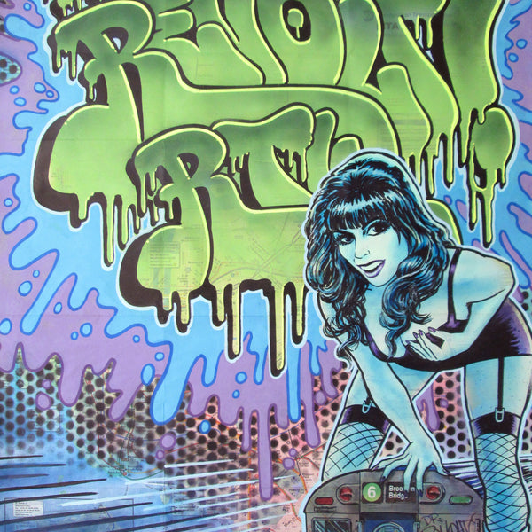 REVOLT -  " Miss Subway 9.05" NYC Map