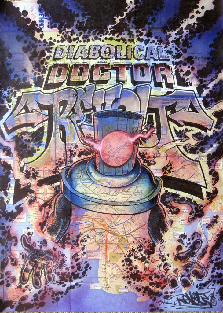 REVOLT -  "Diabolical Doctor" NYC Map
