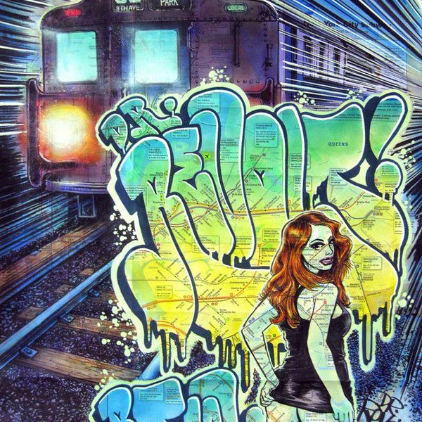 REVOLT -  "Miss Subway 10.36" NYC Map