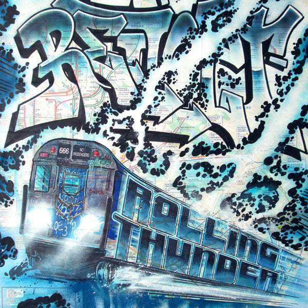 REVOLT -  " Rolling Thunder" NYC Map