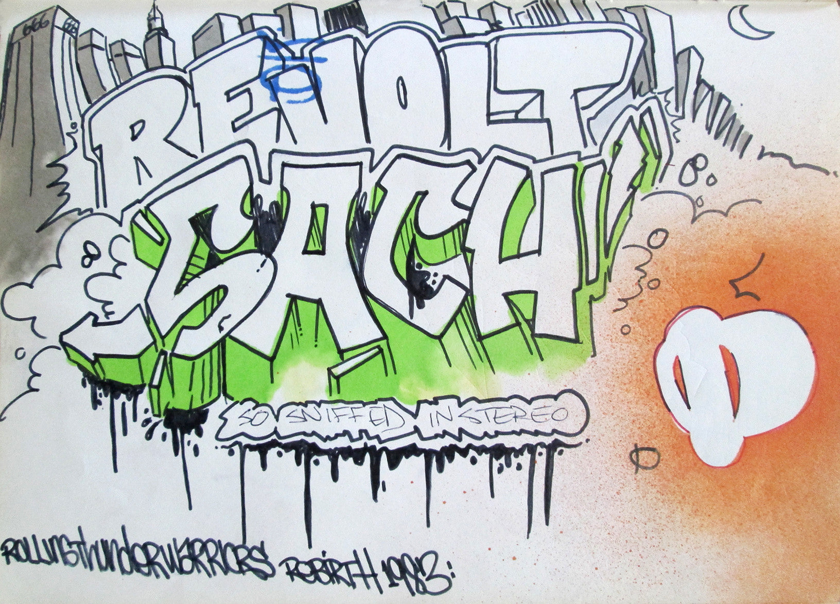 Revolt/ SACH - "In Stereo" Black Book Page
