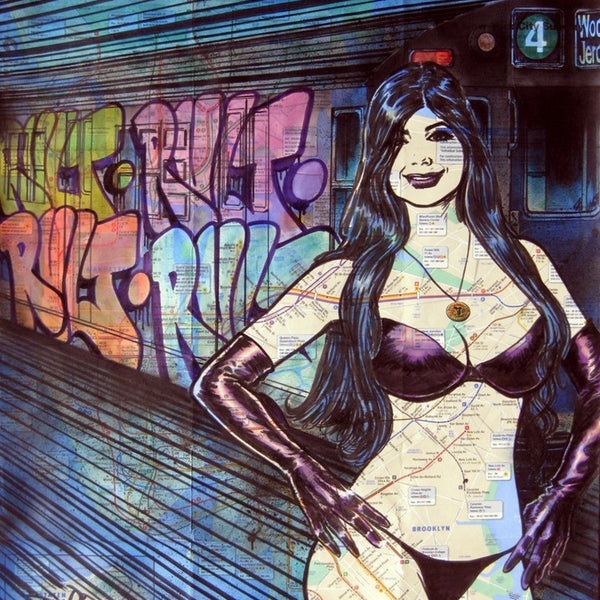 REVOLT -  "Subway Girls 4.5" NYC Map