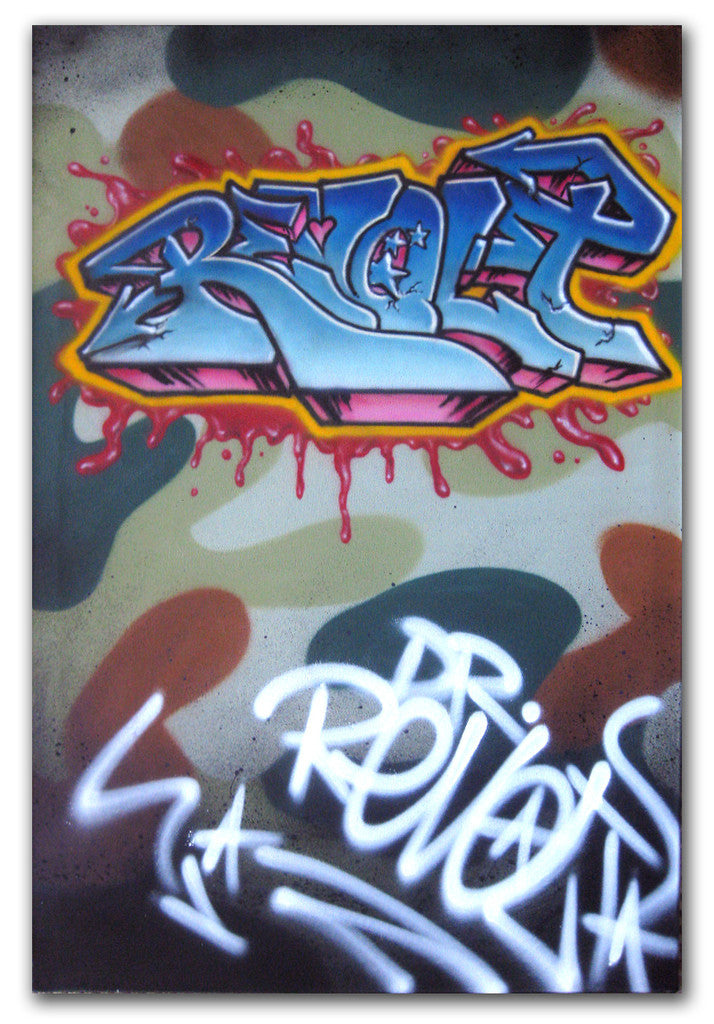REVOLT -  "Camo " Canvas