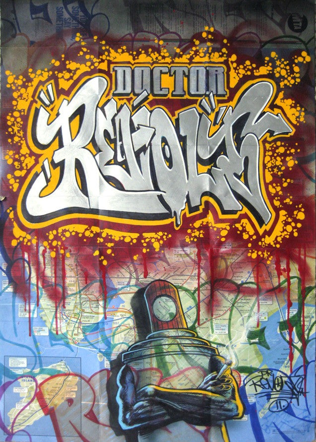 REVOLT -  "Can Man Piece" NYC Map