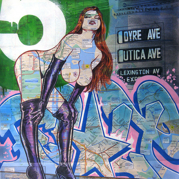 REVOLT -  "Subway Girls 5.1" NYC Map