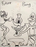 Kenny Scharf "Future Bong" 1993