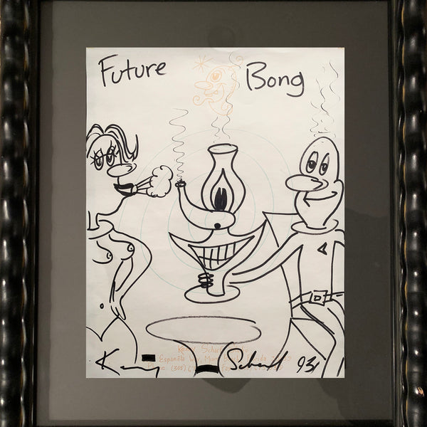 Kenny Scharf "Future Bong" 1993