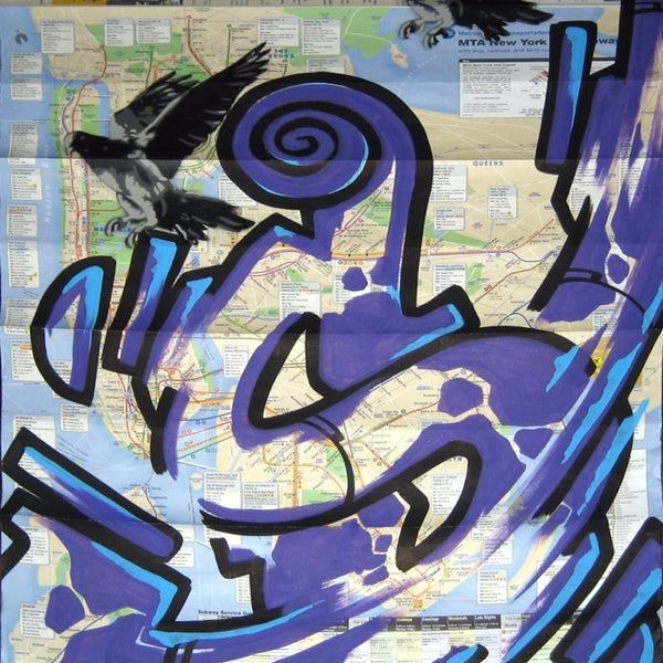 GRAFFITI ARTIST SEEN -  NYC Map