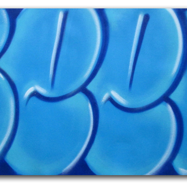 GRAFFITI ARTIST SEEN - "Classic Bubble 1"  Painting