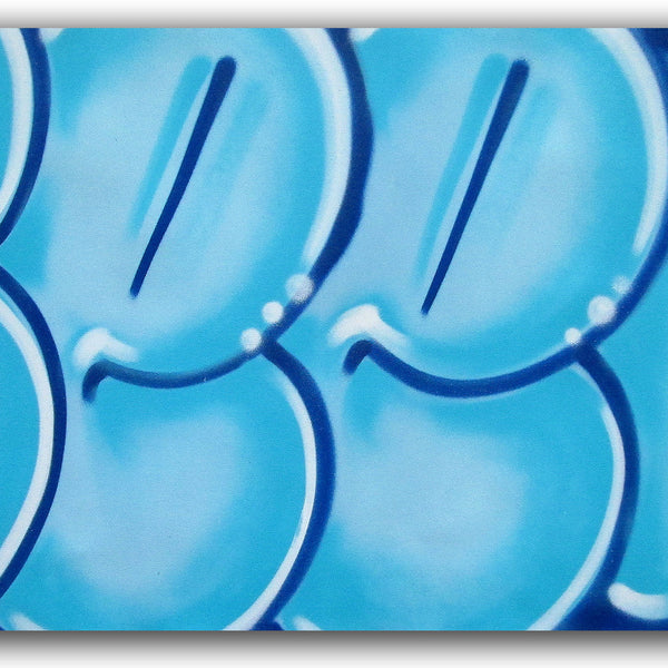 GRAFFITI ARTIST SEEN - "Classic Bubble 7"  Painting
