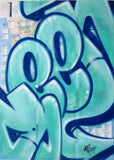 GRAFFITI ARTIST SEEN -  "Full SEEN Blue Dragon" NYC Map