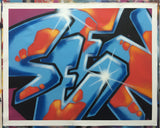 GRAFFITI ARTIST SEEN  -  "SEEN" -   Aerosol on  Canvas