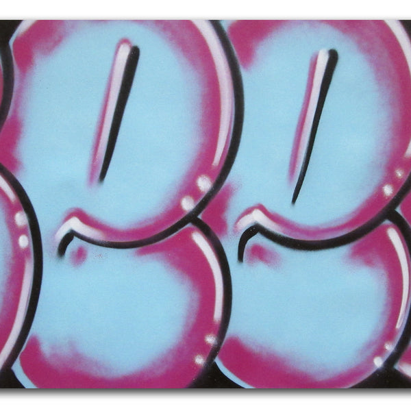 GRAFFITI ARTIST SEEN - "Classic Bubble 10"  Painting