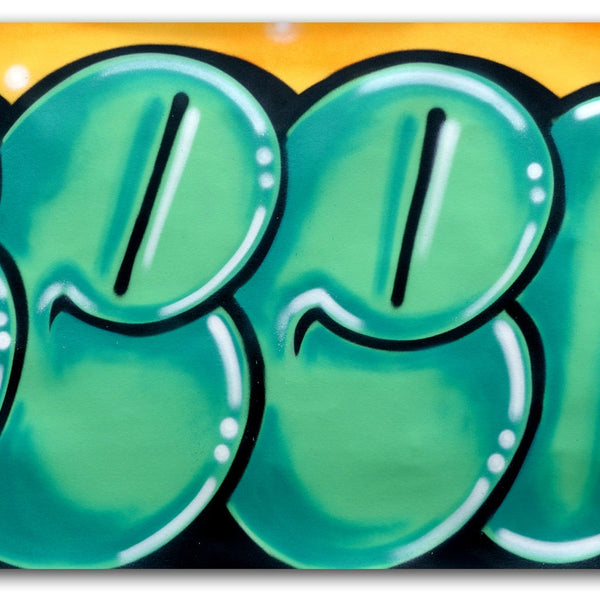 GRAFFITI ARTIST SEEN -  "Classic Bubble 10"  Aerosol on Canvas