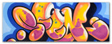 GRAFFITI ARTIST SEEN -  " Bubble "  Aerosol on Canvas