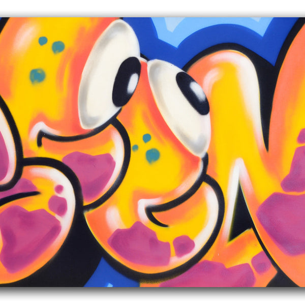 GRAFFITI ARTIST SEEN -  " Bubble "  Aerosol on Canvas