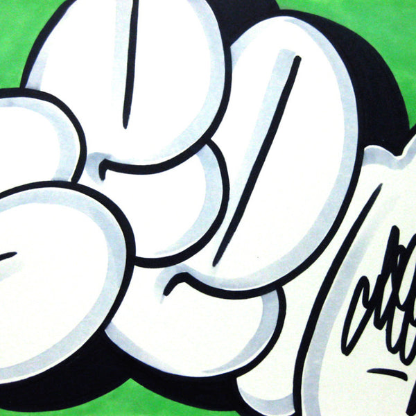 GRAFFITI ARTIST SEEN - Bubble SEEN 15- Drawing