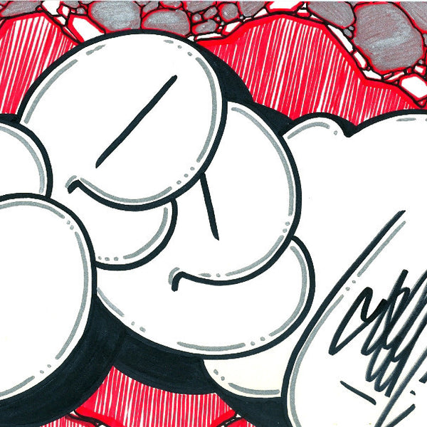 GRAFFITI ARTIST SEEN - Bubble 3- Drawing