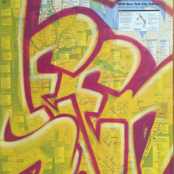 GRAFFITI ARTIST SEEN -  "FULL SEEN" NYC Map