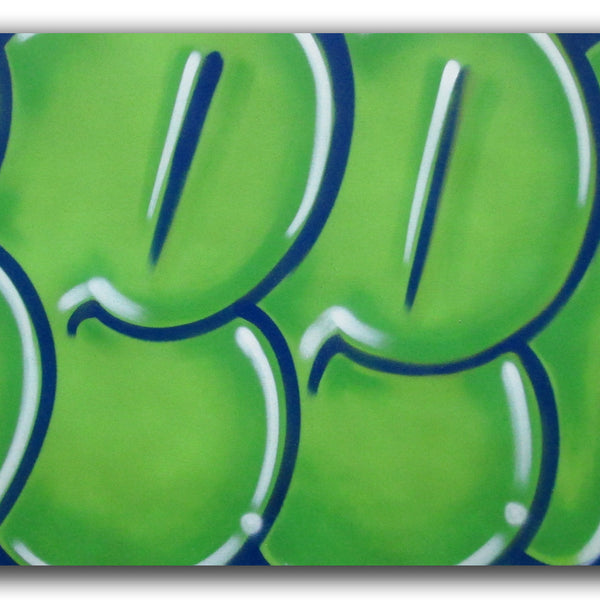 GRAFFITI ARTIST SEEN - "Classic Bubble 4"  Painting