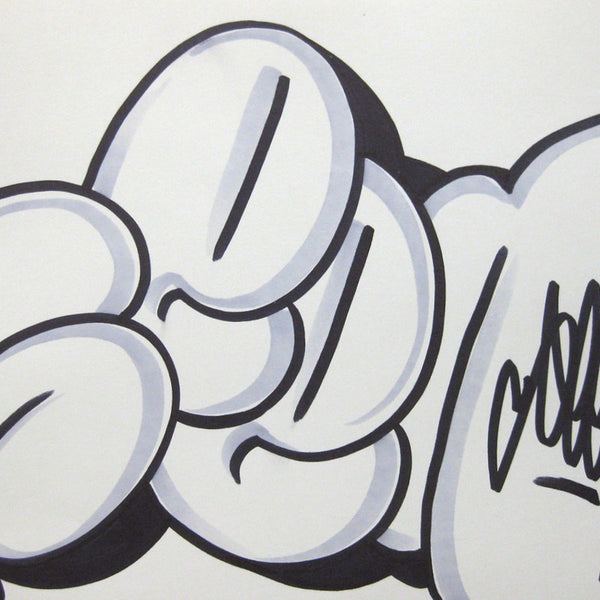 GRAFFITI ARTIST SEEN - Bubble 22- Drawing