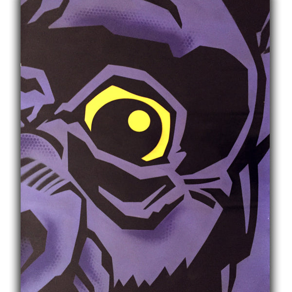 GRAFFITI ARTIST SEEN  -  "Son of Kong"  Aerosol on Canvas