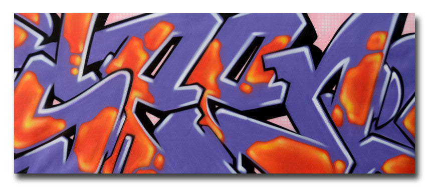 GRAFFITI ARTIST SEEN -  "SEEN 5"  Painting on Canvas