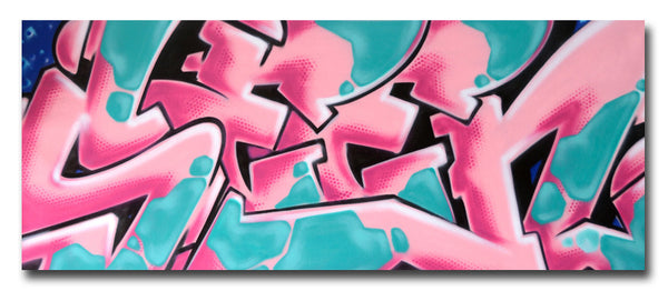 GRAFFITI ARTIST SEEN -  "SEEN"  Painting on Canvas