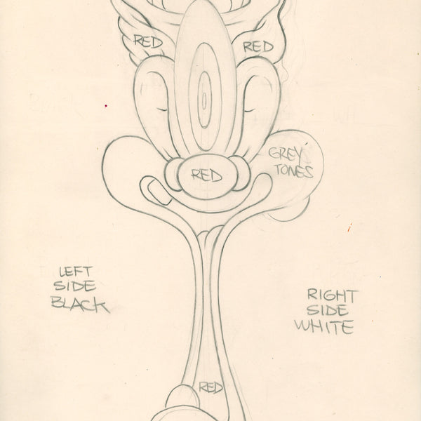 GRAFFITI ARTIST SEEN - "Looney Lenny" - Drawing 1989