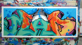 GRAFFITI ARTIST SEEN -  "MAD"  Aerosol on Canvas
