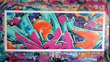 GRAFFITI ARTIST SEEN -  "MAD Wildstyle"  Aerosol  on  Canvas