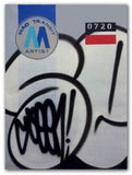 GRAFFITI ARTIST SEEN -  "MTA - Stretched" 24x32"  Aerosol on  Linen