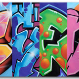 GRAFFITI ARTIST SEEN -  Mix & Match- Painting