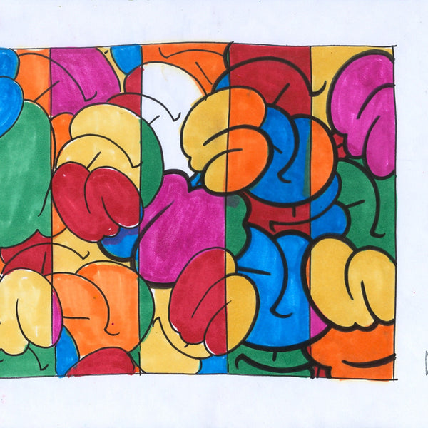 GRAFFITI ARTIST SEEN - "Bubble S's" - Drawing