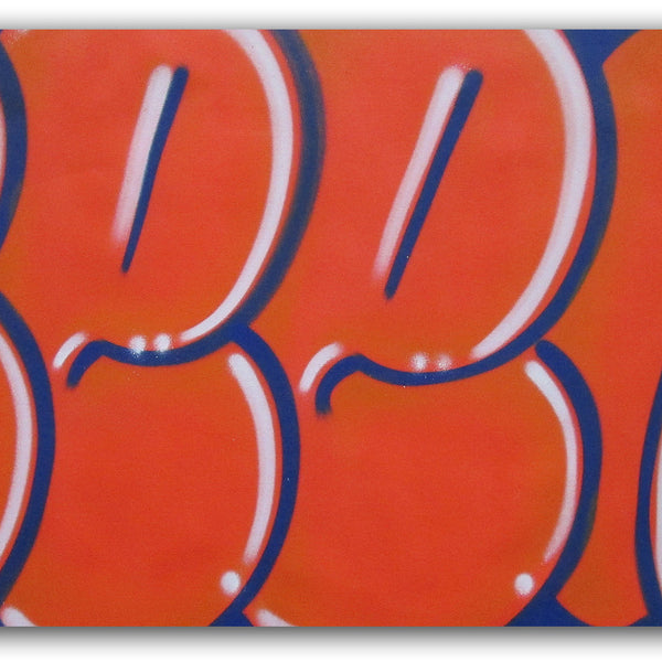 GRAFFITI ARTIST SEEN - "Classic Bubble 9"  Painting