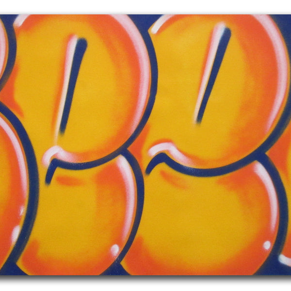 GRAFFITI ARTIST SEEN - "Classic Bubble 5"  Painting