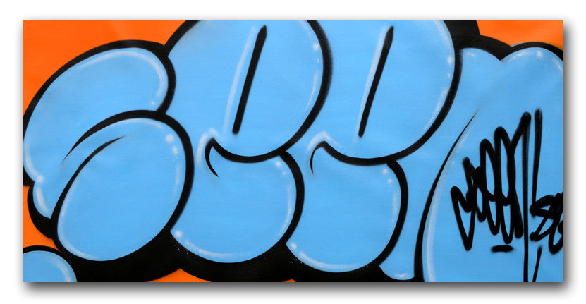 GRAFFITI ARTIST SEEN - "Bubble" Painting#2