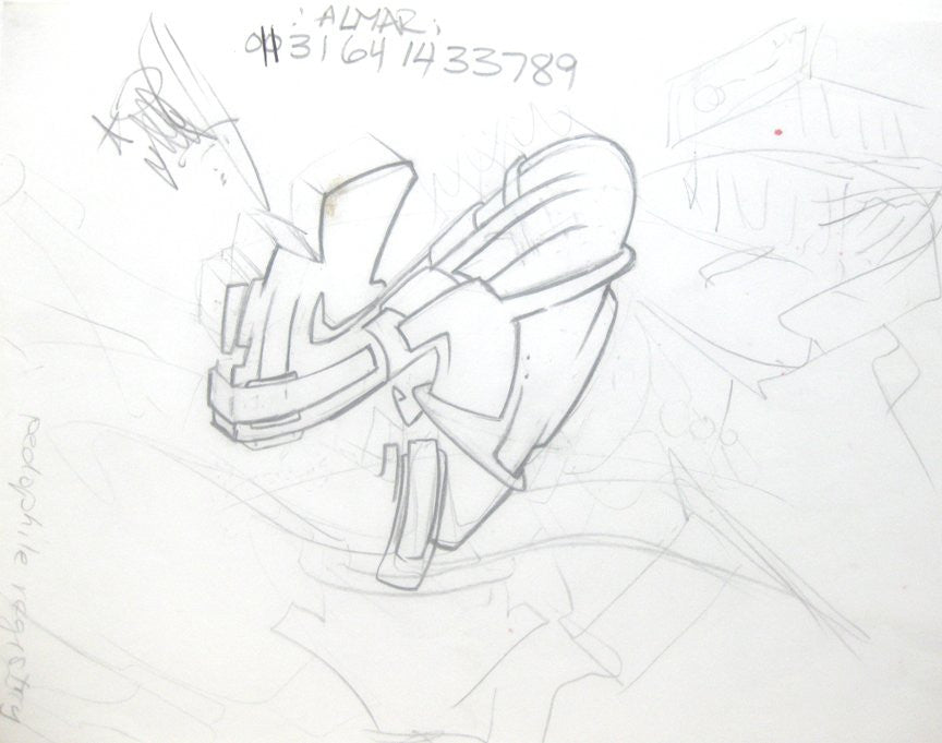 GRAFFITI ARTIST SEEN - Sketch #11