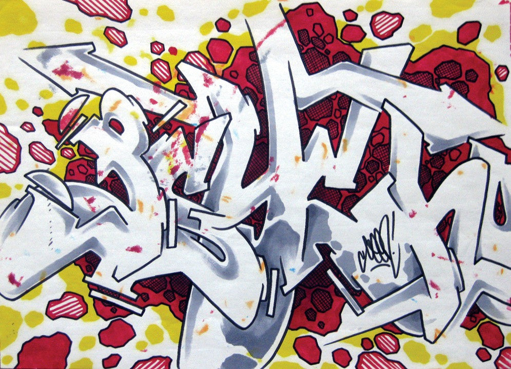 GRAFFITI ARTIST SEEN - "Psycho"